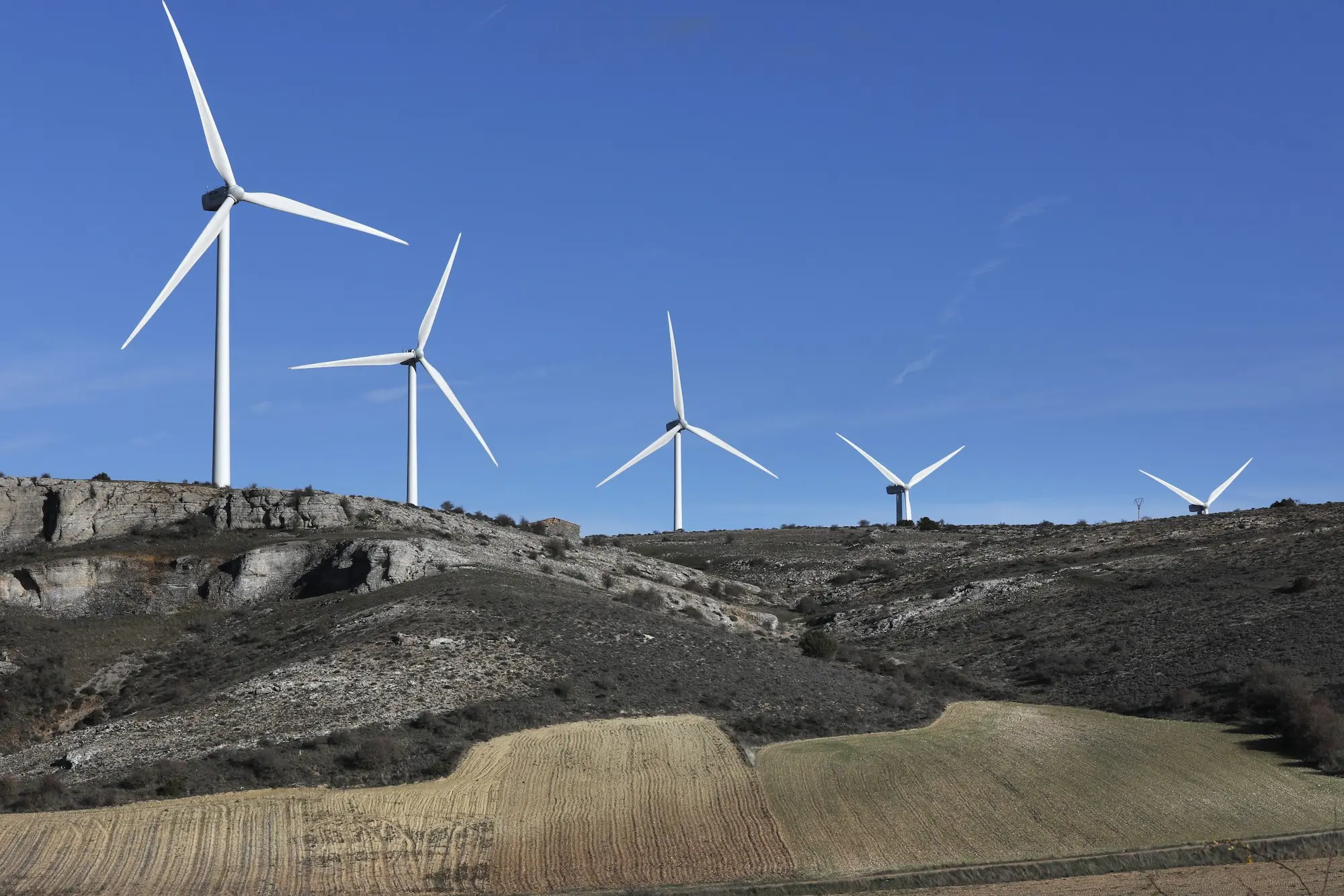 Imagen del parque eólico Maranchón