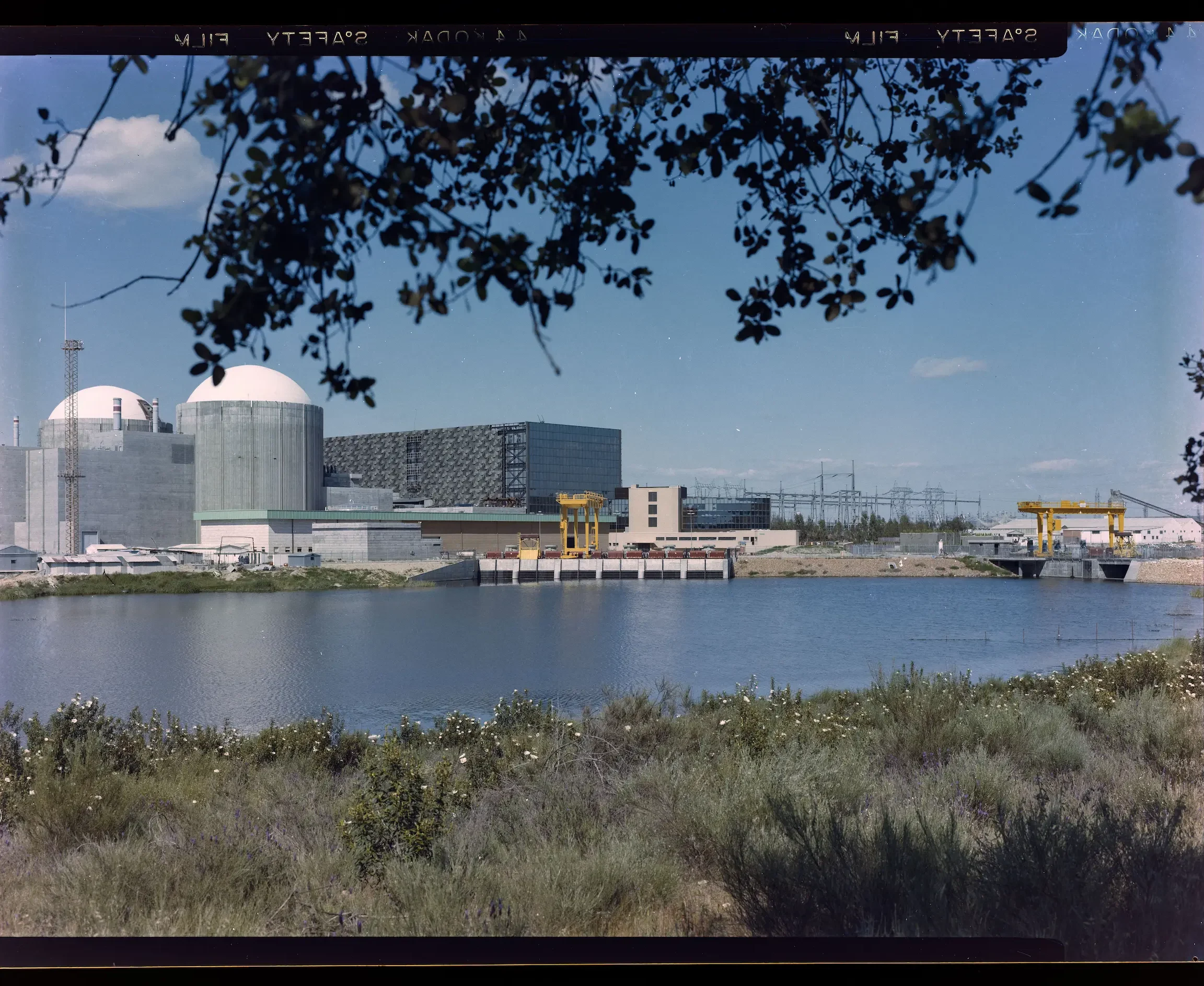 Fotografía de la central nuclear de Almaraz