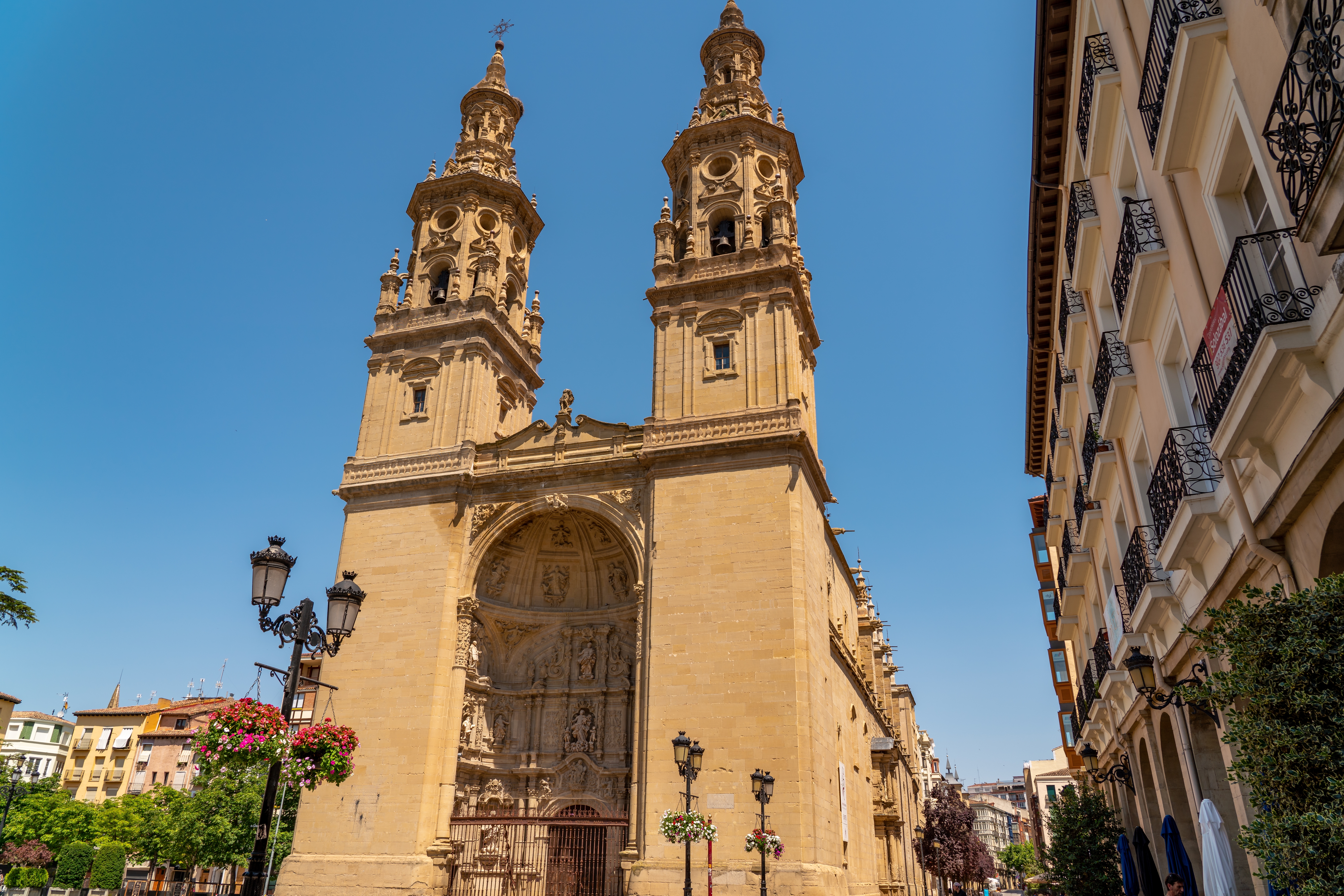Inauguramos la iluminación de la Concatedral de Santa María de la Redonda en Logroño